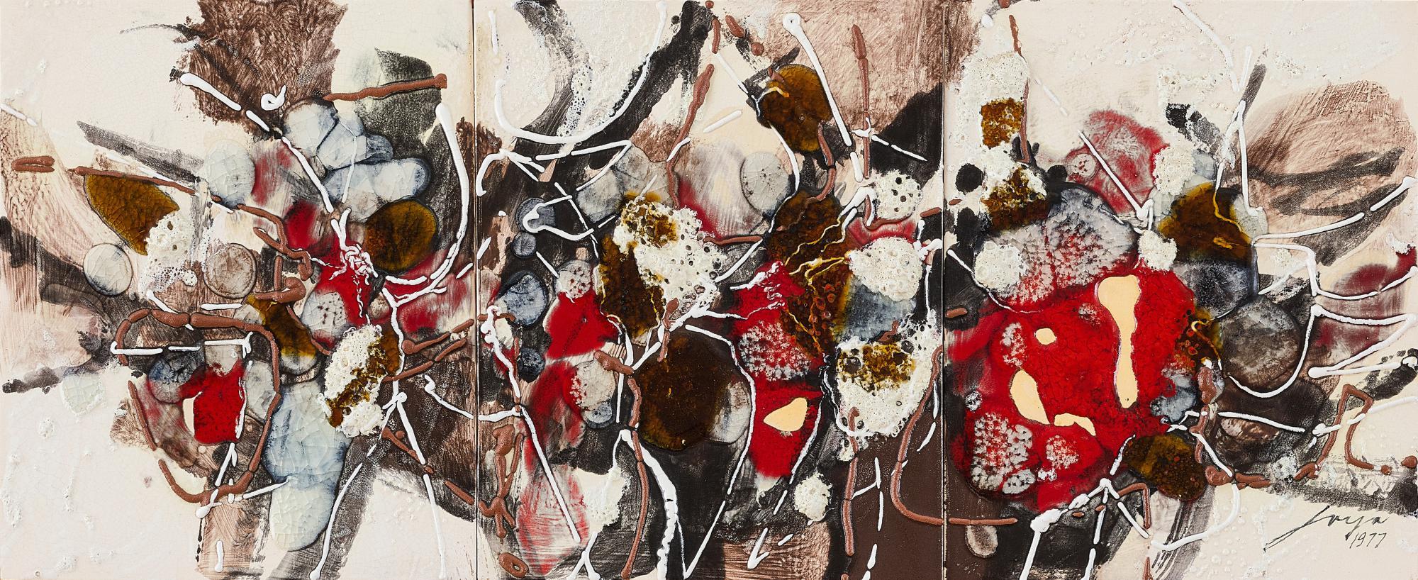 Jose Joya - Untitled (triptych)