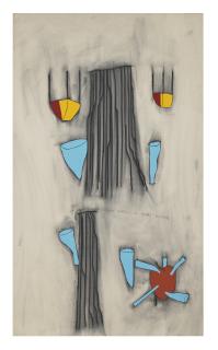 Jose Leonilson - Do espirito do oscuro espero as flores brancas