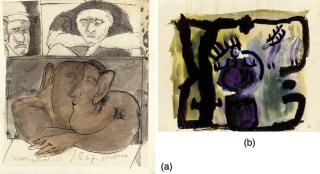 José Luis Cuevas - a. Sin título