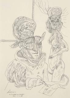 Jose Luis Cuevas - Autorretrato Con Mujer