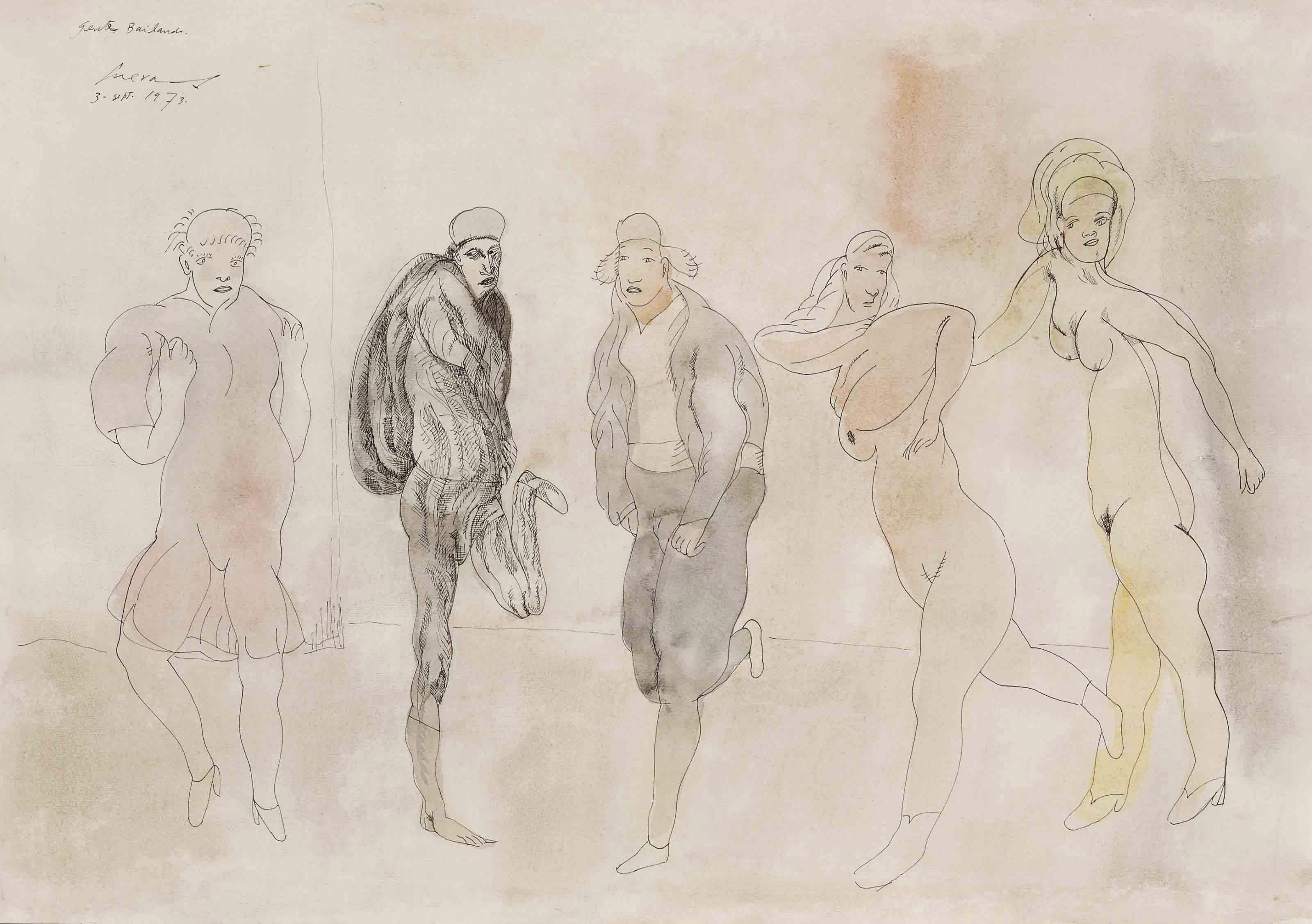 Jose Luis Cuevas - Gente bailando