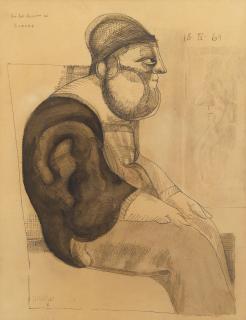 José Luis Cuevas - Untitled (De los diarios de Cuevas)