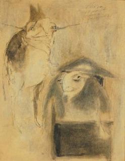 José Luis Cuevas - Untitled