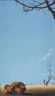 José Manuel Capuletti - Nude in a landscape