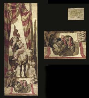 Jose Maria Sert y Badia - Performers On Donkey