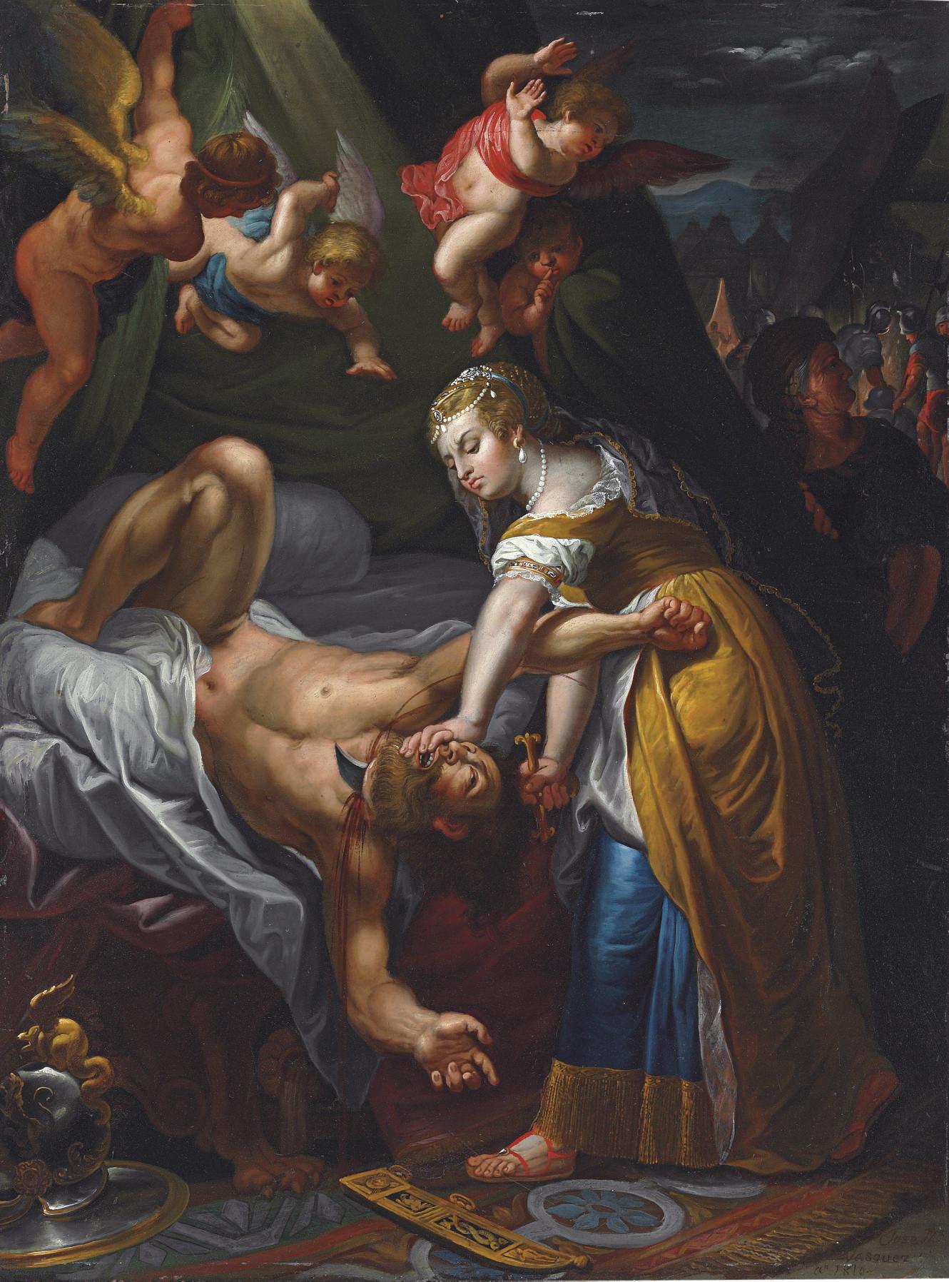 Jose Maria Vázquez - Judith beheading Holofernes
