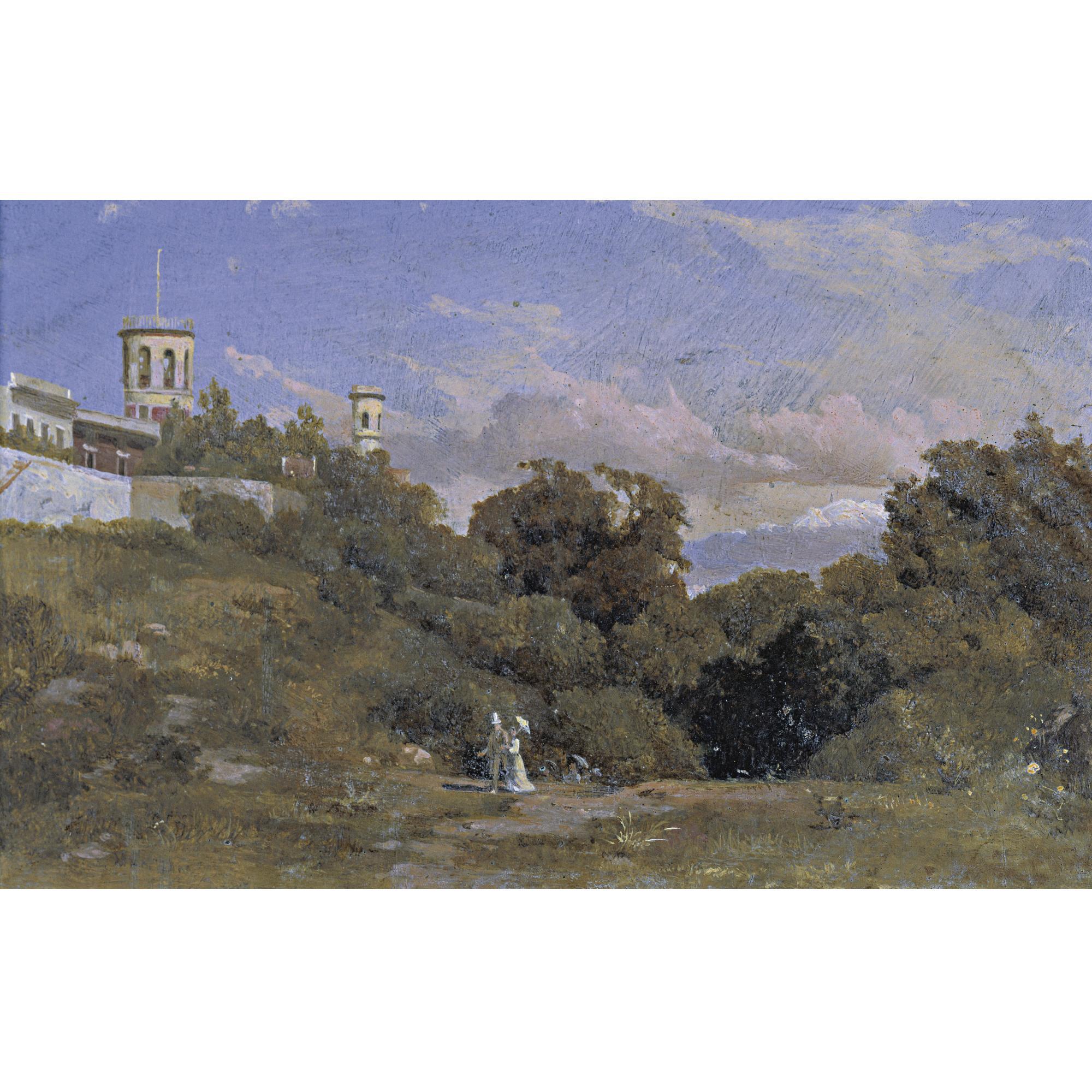 José María Velasco - Paseando Por Chapultepec, Estudio Sobre La Luz