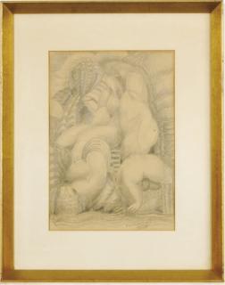 Jose Mariano De Creeft - Cubist nudes; and a companion drawing