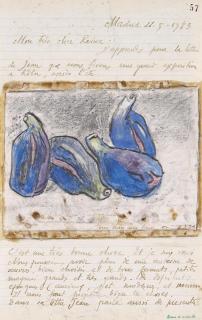 José Ortega - Naturaleza muerta (Berenjenas)