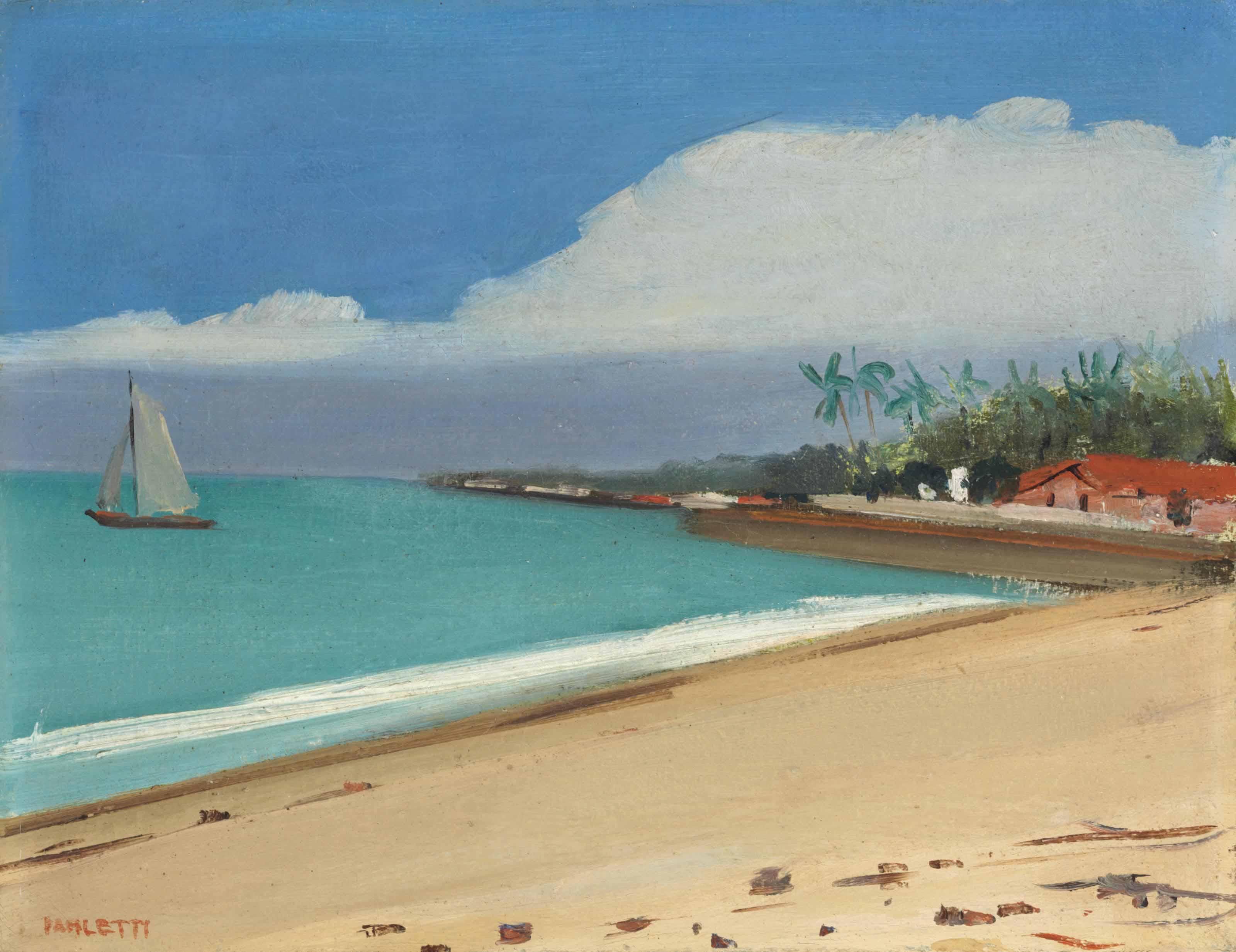 José Pancetti - Marinha, Bahia (Série Mar Grande)