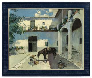 José Payà Sanchis - Patio de casa