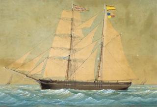 José Pineda - The Spanish polacra-schooner Francisqueta