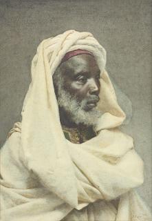 José Tapiro y Baro - Head of a moor