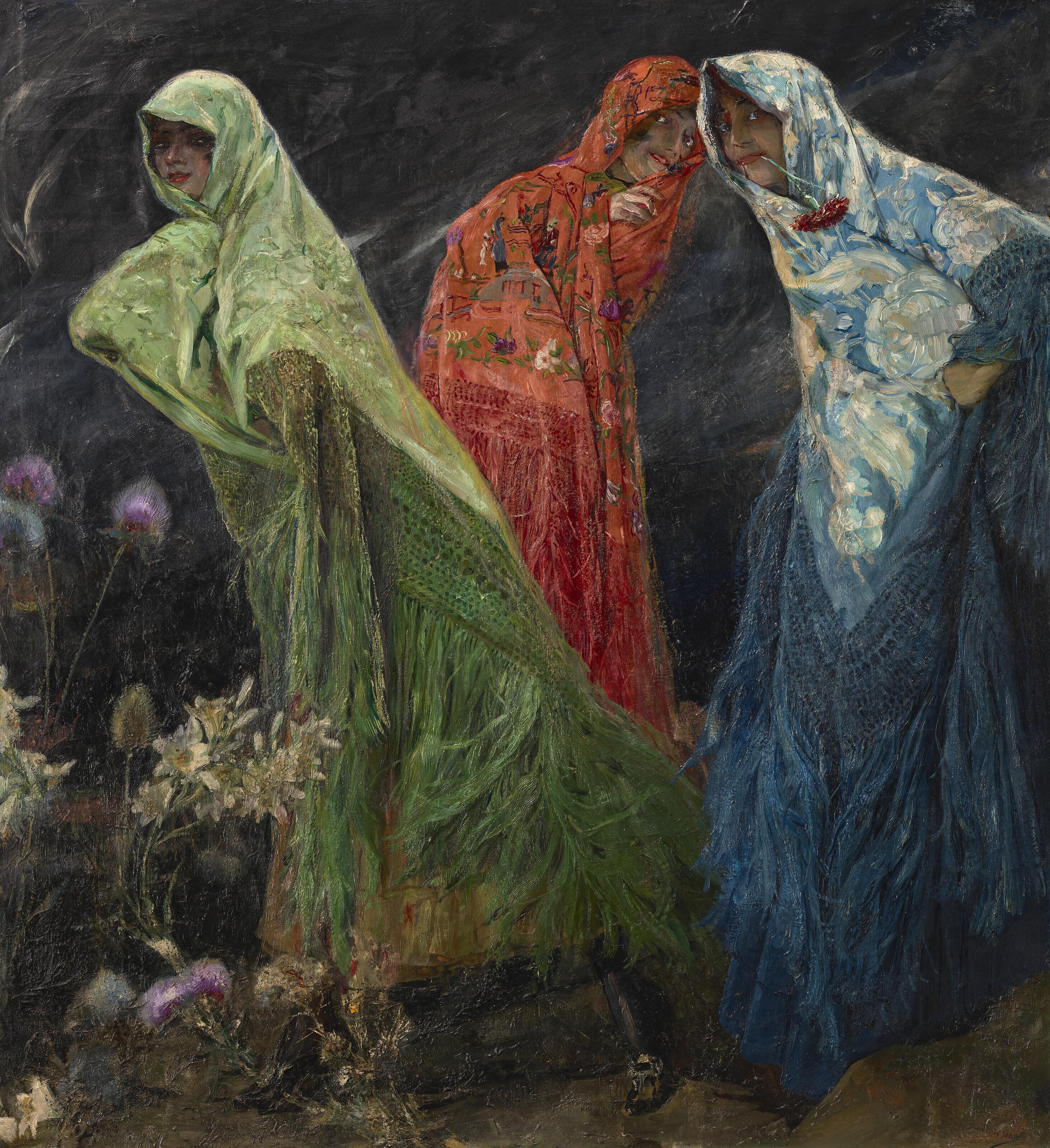 José Villegas y Cordero - The Andalusian Fates
