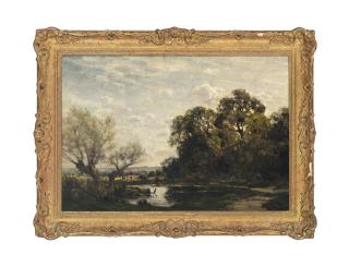 Jose Weiss - October On The Arun; And A River Landscape