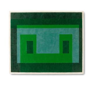 Josef Albers - Contented Green