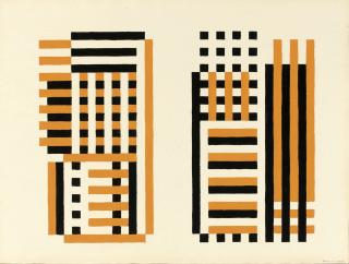 Josef Albers - Design for \'Lauben\' (Arbour or Bower)
