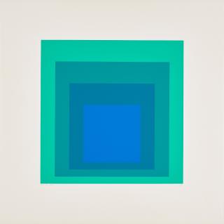 Josef Albers - EK Ia (Aus: Homage to the Square: Edition Keller).