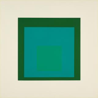 Josef Albers - EK If (Aus: Homage to the Square: Edition Keller).