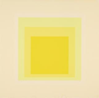 Josef Albers - EK Ig (Aus: Homage to the Square: Edition Keller).