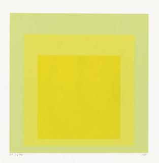 Josef Albers - EK Ig, from Homage to the Square: Edition Keller Ia-Ik (Danilowitz 203.7)