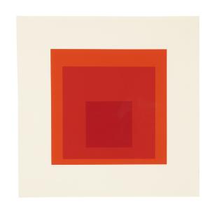 Josef Albers - Ek Ig, From Homage To The Square: Edition Keller