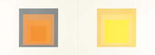 Josef Albers - Folge von 127 Bll.: Formulation : Articulation I und II.