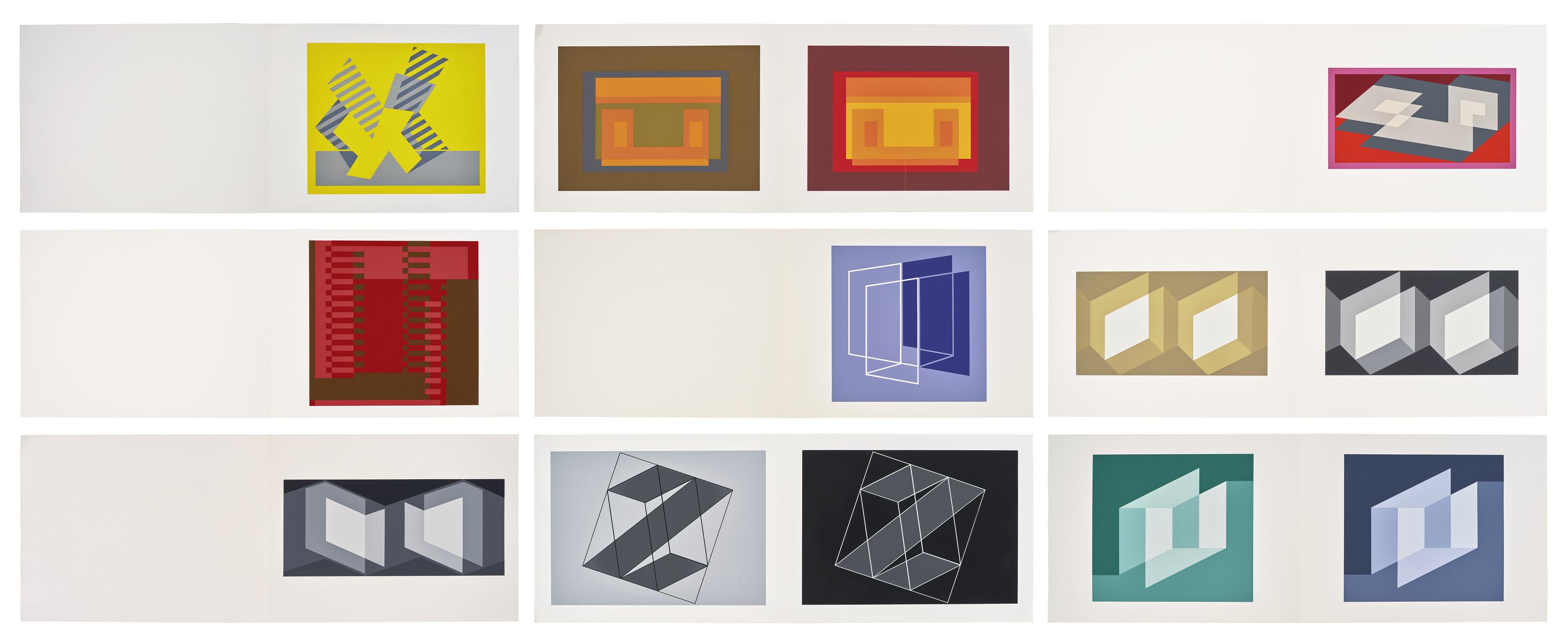 Josef Albers - Formulation: Articulation: Nine Prints