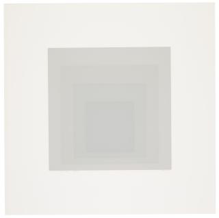 Josef Albers - Gray Instrumentation IIj, From Gray Instrumentation II