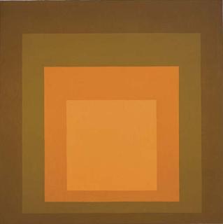 Josef Albers - Homage To The Square, Autumn Climax