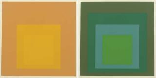 Josef Albers - Homage to the Square, New Haven, Ives-Sillman, 1962 (Danilowitz 156)