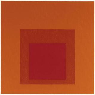 Josef Albers - Homage to the Square: Pointed Call II