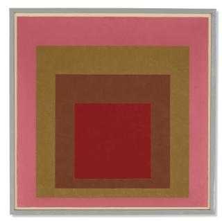 Josef Albers - Homage to the Square: Restrained Glow