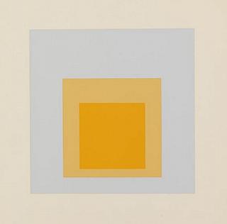 Josef Albers - Homage to the square: soft edge - hard edge