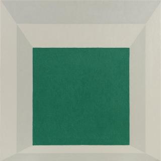 Josef Albers - Homage To The Square: Stucco Framed