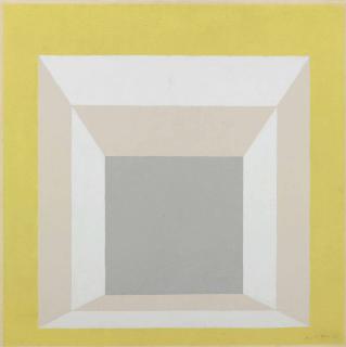 Josef Albers - Homage To The Square: Stucco Setting