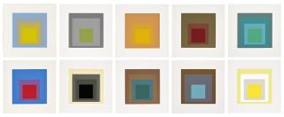 Josef Albers - Homage to the Square: Ten Works by Josef Albers