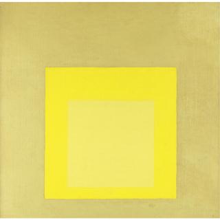 Josef Albers - Homage To The Square, Yellow Climate