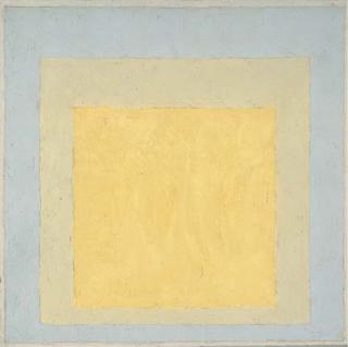 Josef Albers - Homage To The Square (Yellow, Grey)