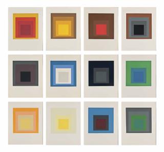 Josef Albers - Hommage Au Carré
