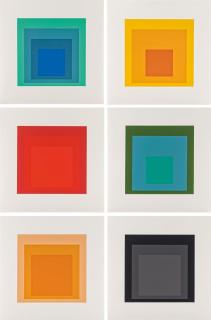 Josef Albers - Hommage to the Square: Edition Keller Ia - Ik