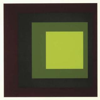 Josef Albers - I-Sk Homage to the Square (D. 221)