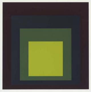 Josef Albers - I-Sk Homage to the Square (D. 221)