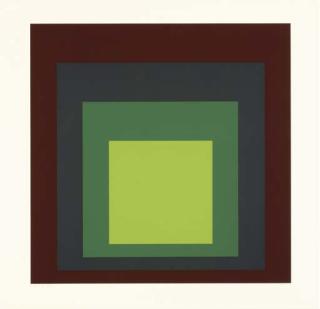 Josef Albers - I-Sk Homage To The Square (D. 221)