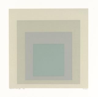 Josef Albers - Josef Albers, Gray Instrumentation II, Tyler Graphics, Mount Kisco, New York, 1975 (D. 228)