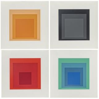 Josef Albers - Josef Albers - Homage to the square (Edition Keller I)