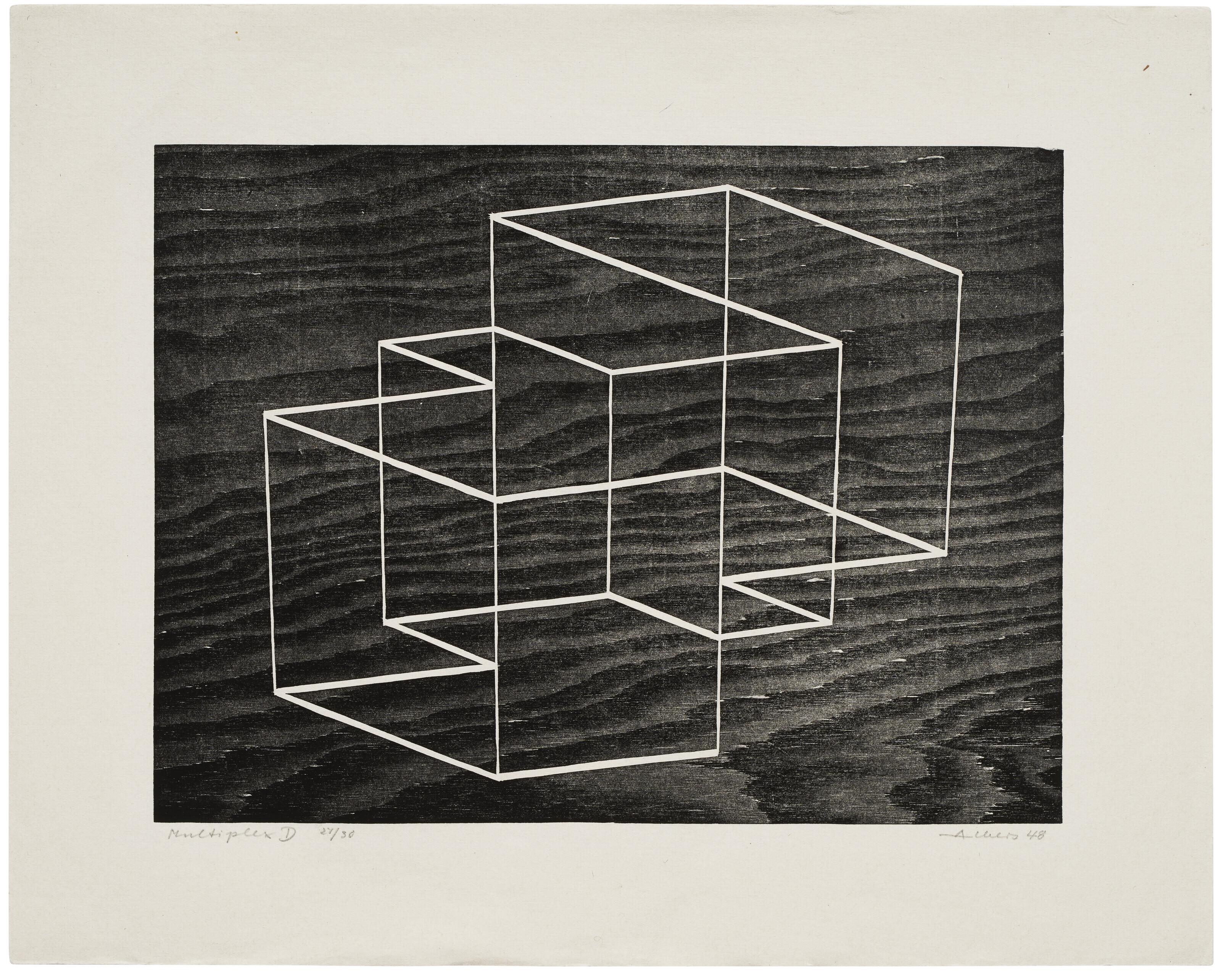 Josef Albers - Multiplex D