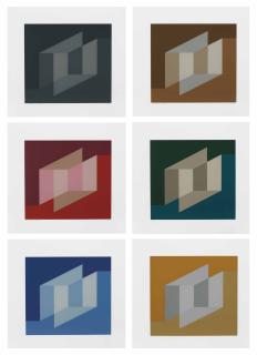 Josef Albers - Never Before: six plates