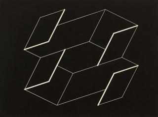 Josef Albers - Ohne Titel (Structural Constellation U-7)
