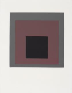 Josef Albers - One Plate, from Hommage au Carré